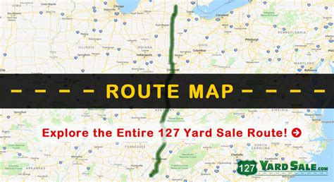 Highway 127 yard sale map. Things To Know About Highway 127 yard sale map. 